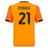 Original Fußballtrikot AS Rom Dybala 21 Auswärtstrikot 2025-26 Für Herren